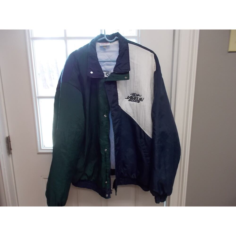 Vintage Hartwell Sports Team Javelin Boats Windbreaker Jacket Mens XXL USA Made